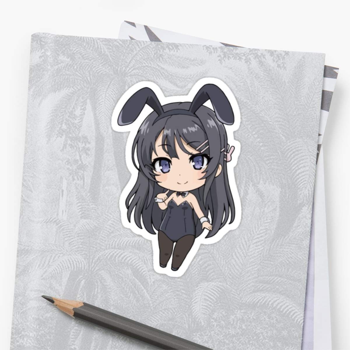 Amazon.com: rangerpolocon Stickers Mai (Bunny Girl Senpai
